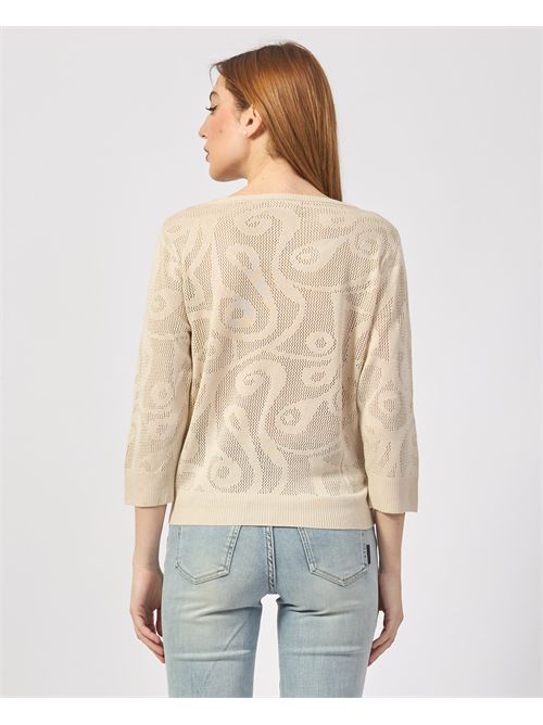 Yes Zee Viscose Openwork Sweater YES ZEE | M437-I9000250